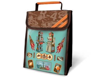 Robots Insulated Lunch Sack