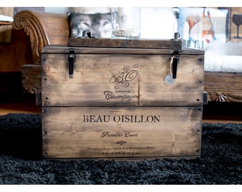 Crate Box cargo Box Chest table "Bo Oisillon"
