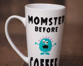 Monster Before Coffee Mug