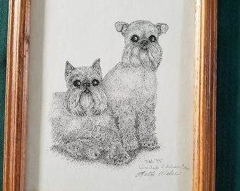 Brussels Griffon Limited Edition Print 5/50