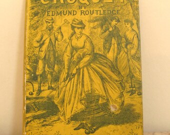 19th c. English croquet book