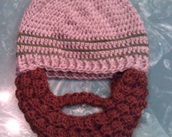 Ready to ship bearded beanie