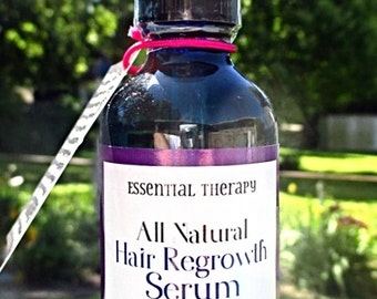 Hair Growth Serum - 100% Natural Hair Regrowth Serum - (Natural Minoxidil Alternative)