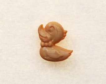 Button tie-back 17mm - set of 6 Duck: peach - 2416