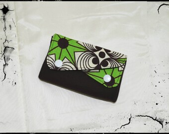 Coin purse bellows "Passiflora"