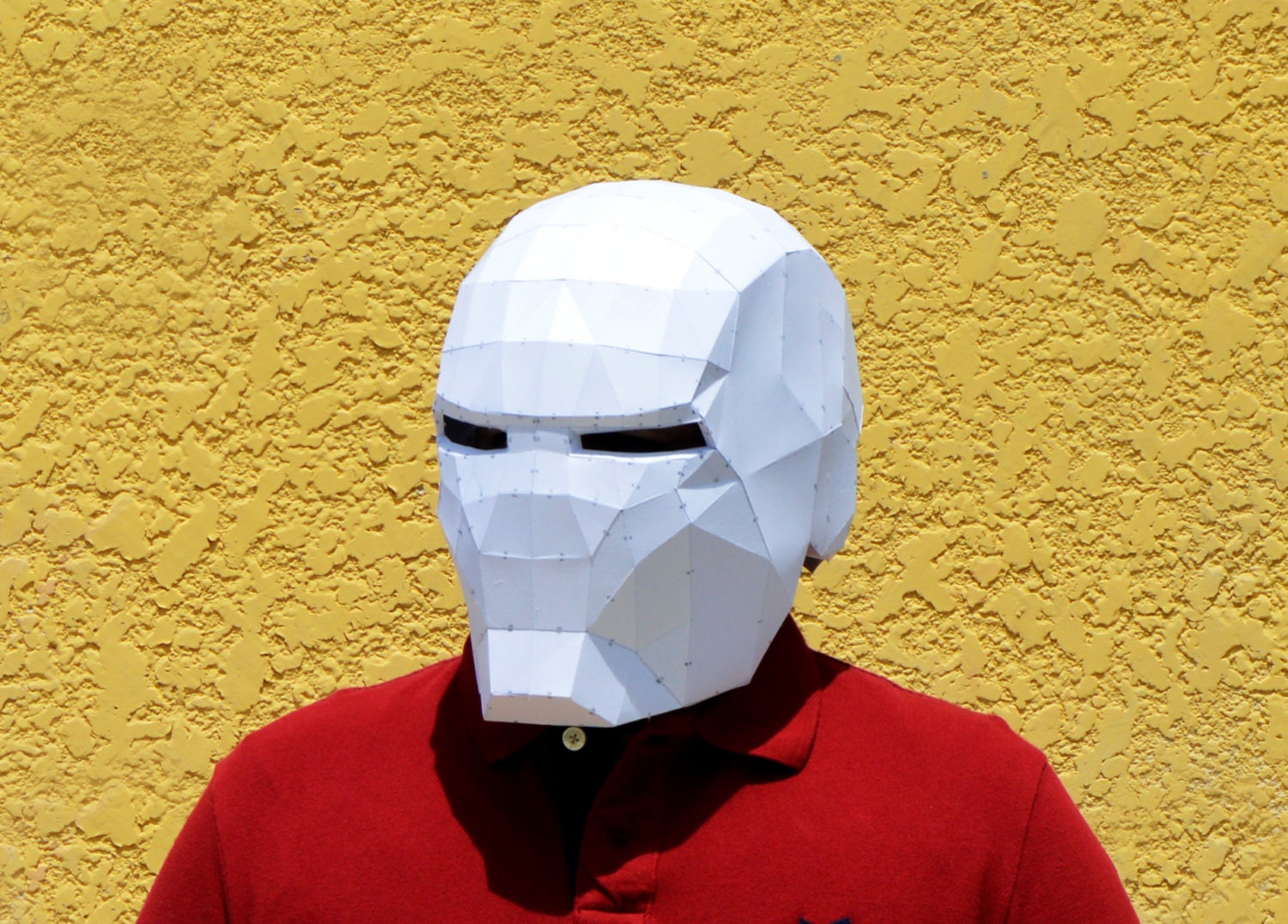 DIY Iron Man Mask. Iron Man mask Marve Superheroes