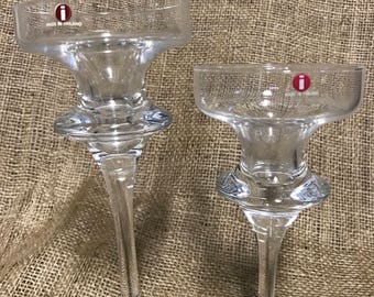 Finnish Iittala candleholders