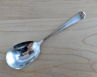Antique Wm ROGERS & Son 1939 LANCASTER Sugar Spoon 5 7/8"