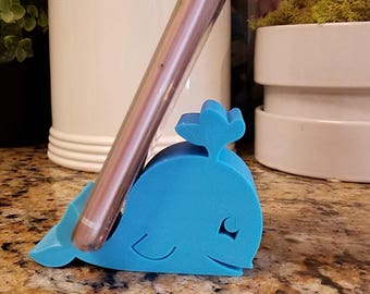 Whale Phone Stand, Phone Holder Many Colors