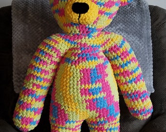 RAINBOW TEDDY BEAR