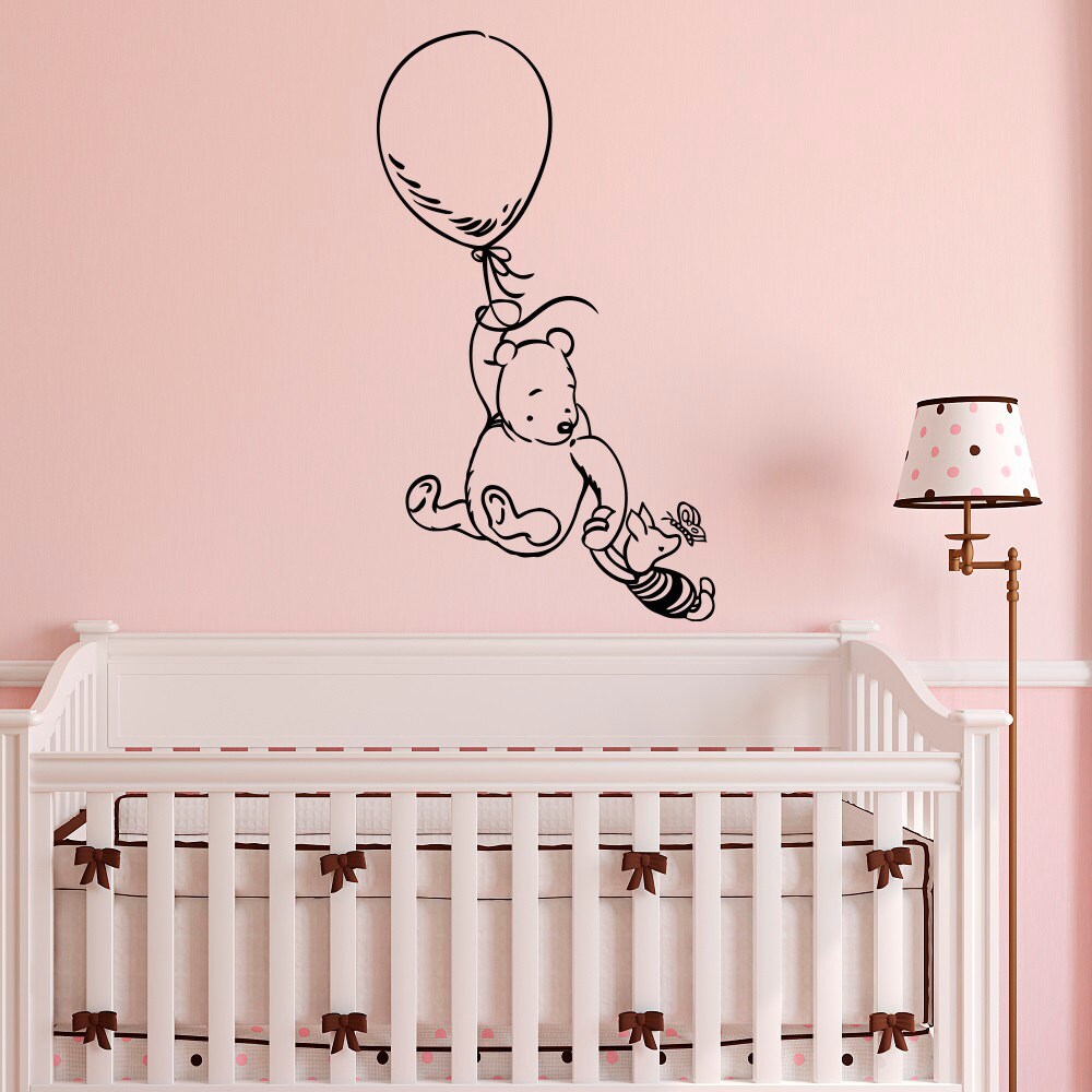 winnie the pooh wall decal sticker classic winnie the pooh