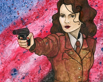 Peggy Carter Art Print