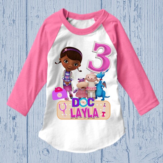 doc mcstuffins 3rd birthday shirt