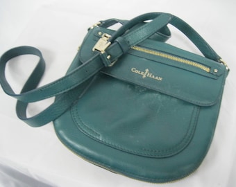 Forest Green Leather Cole Haan Crossbody