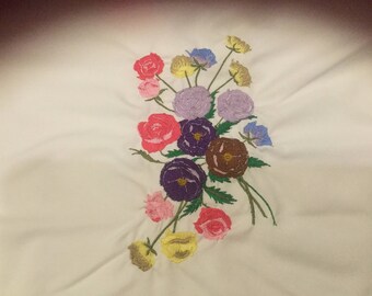 Bouquet of flowers pillowcase