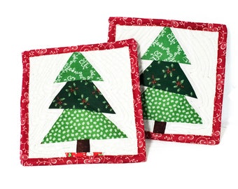 Christmas Tree Pot Holders