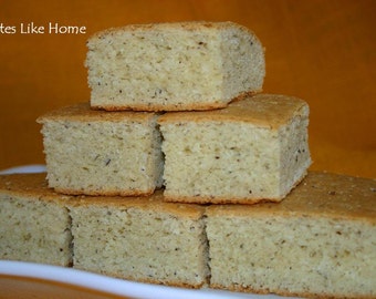 Trinidad Homemade Coconut Bake / Bread. Made with real coconuts and fresh coconut milk. Coconut Roast Bake