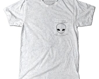 Alien UFO Pocket t-shirt