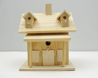 Birdhouse fairy house gnome home