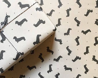 Dachshund Gift Wrap