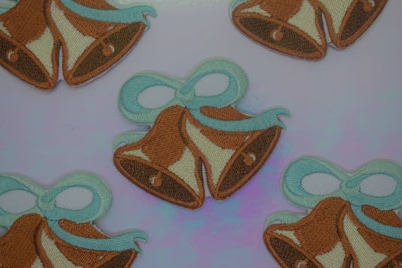 Christmas Bells Iron on Patch