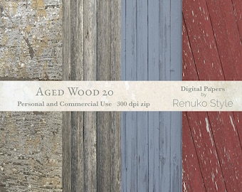 Aged wood 20 Distressed Wood Digital Backgrounds