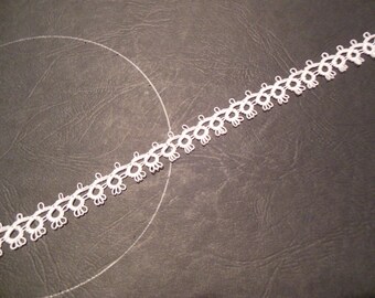 Cotton lace crochet tatting lace "Suzanne"