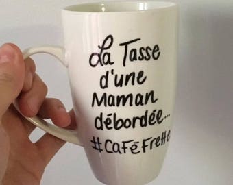 "A busy mom Cup" coffee - cup