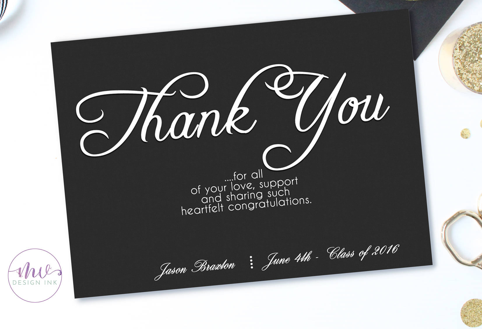 personalized-graduation-thank-you-cards-set-high-school-etsy