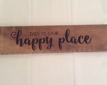 24.5"x6"X1" Barn Wood Sign