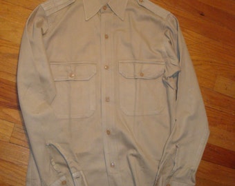 WWII Era Officers Khaki shirt