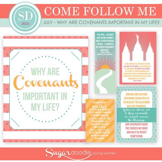 LDS YW Come Follow Me July Why are Covenants important in