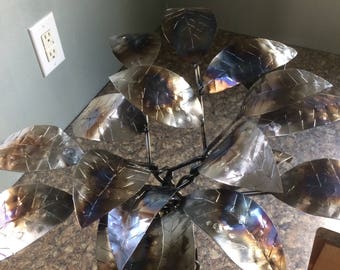 Metal Leaf Sculpture