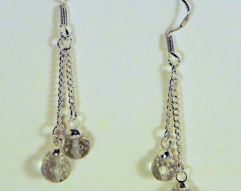 Cynthia Lynn "DEW DROPS" Sterling Silver Green Amethyst Drop Earrings