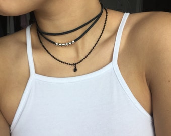 Necklace wrap, Bead Necklace, boho jewelry, bohemian jewelry,leather jewelry,women jewelry,wrap necklace, boho necklace, bohemian necklace