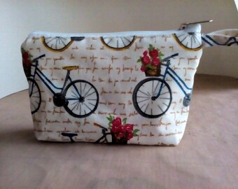 Cosmetic bag // Make-up bag // Make-up kit // Travel bag// Make-up organizer // Toiletry kit // Handmade