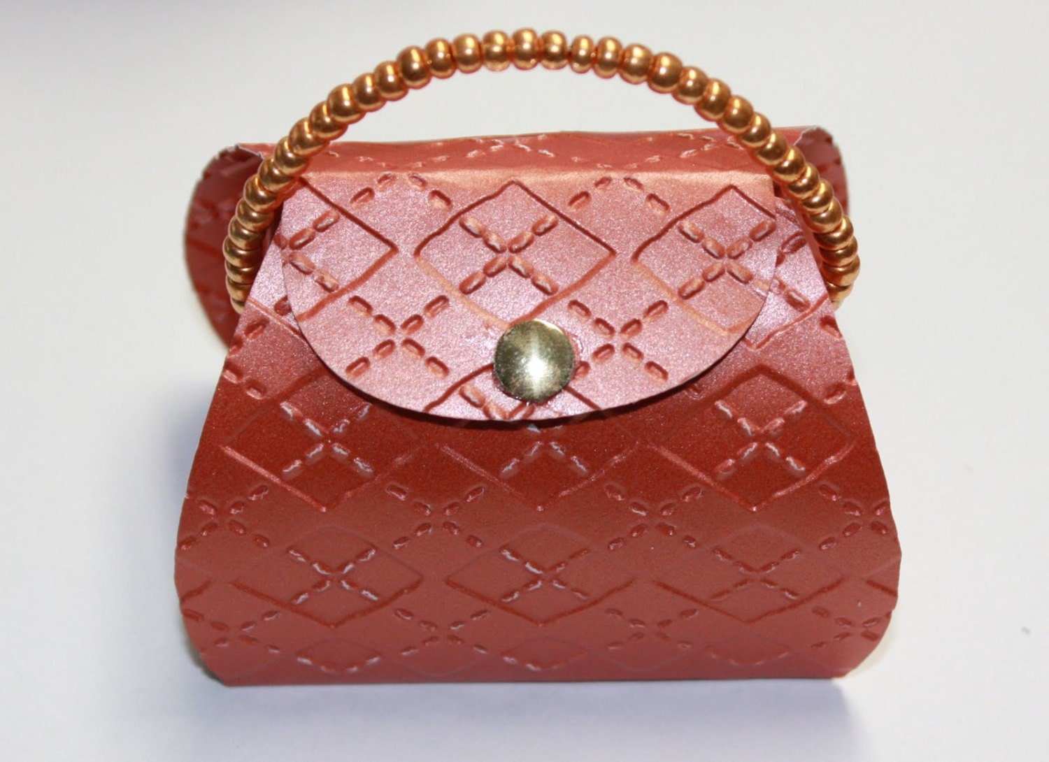 Purse gift box with cutting files for electronic cutting