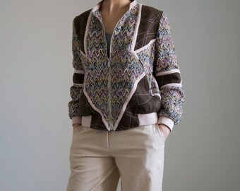 Bomber Mix Felt Handmade