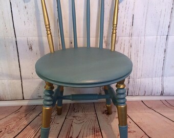 Boudoir Spindle Back Chair