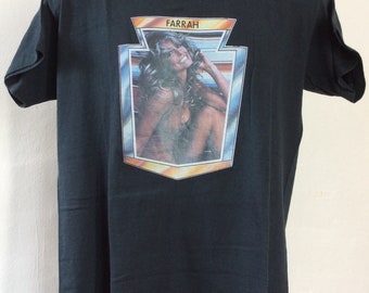 farrah fawcett skateboard t shirt