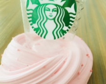 Pink Drink- Super thick and fluffy slime that comes with foam beads. BESTSELLER!!