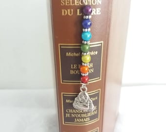 Bookmark silver 7 Chakras - C24