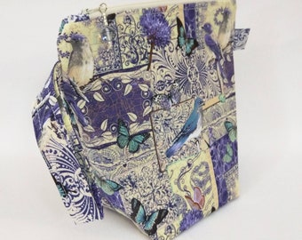 Sock Skinny - Blue Botanical