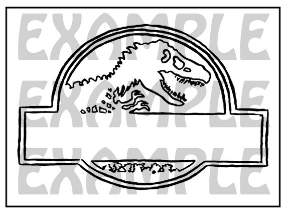Download PDF: Blank Dinosaur Dig Site Sign Themed Dinosaur Sign Party