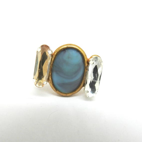 Malibu blue ring, a lovely gift for women.