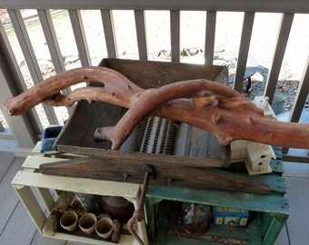 Wood Tree Sculpture Art Natural Tree Branch Abstract Art