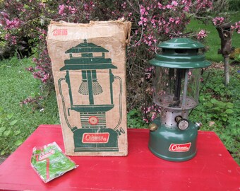 Vintage Coleman Lantern Safe For Model 220 228 In Original Packaging