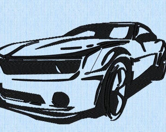 Camaro Embroidery Design