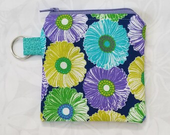 Zipper Pouch, Coin Purse, Key Chain