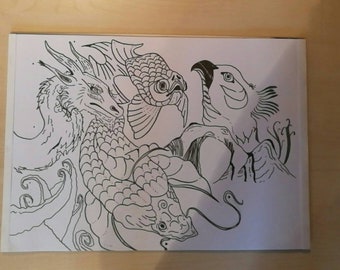 Japanese style painting